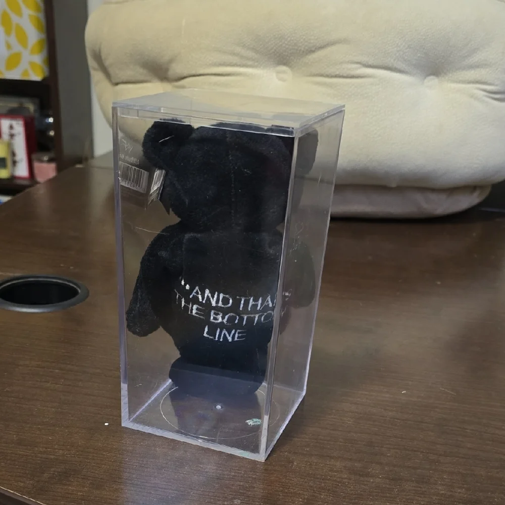 Stone Cold Black Bear Plush